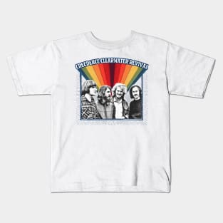 Creedence Clearwater Revival /\/ Original Vintage Style Fan Artwork Kids T-Shirt